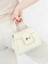 Cross Body Tas Mini Duras Leder Nathan baume Beige ines 4-vue-porte